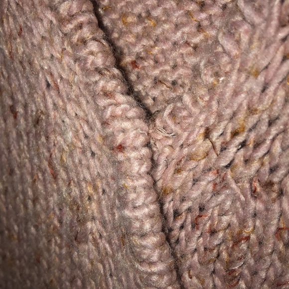 Madewell Blush Pink Beresford Chunky Wool Blend Knit Sweater - Picture 4 of 7